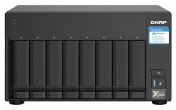 QNAP TS-832PX NAS Tower Annapurna Labs AL324 4 GB DDR4 0 TB QNAP Turbo System Aluminium, Black 