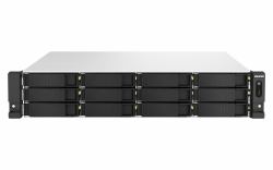 QNAP TS-H1887XU-RP NAS Rack [2U] Intel Xeon E E-2336 16 GB DDR4 0 TB QuTS hero Black, White 