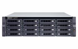 QNAP TS-h1683XU-RP NAS Rack [3U] Intel Xeon E E-2136 128 GB DDR4 0 TB QuTS hero Black 