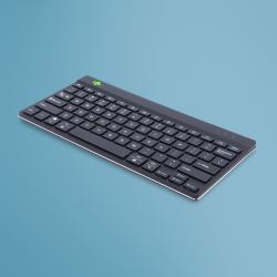 R-Go Tools Ergonomic keyboard R-Go Compact Break, compact keyboard with break software, QWERTY [US], Bluetooth, black  - German version