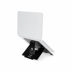 R-Go Tools Laptop stand R-Go Riser Flexible, adjustable folding laptop riser, ergonomic, Hylite aluminum, black 