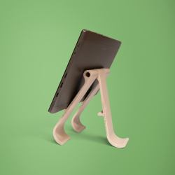 R-Go Tools Laptop and tablet stand R-Go Treepod, ergonomic and modular, adjustable, biobased 