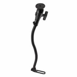 RAM Mounts Pod I Vehicle Mount with 18" Aluminum Rod and Round Plate 