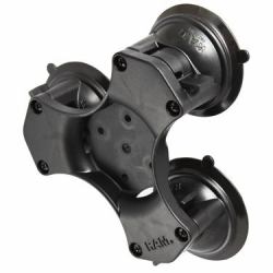 RAM Mounts Twist-Lock Triple Suction Cup Base with AMPS Hole Pattern 