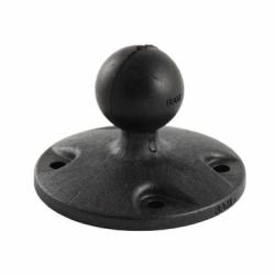 RAM Mounts Composite Round Plate with Ball 