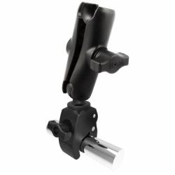 RAM Mounts Tough-Claw Small Clamp Base with Double Socket Arm 