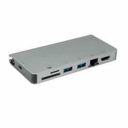 ROLINE 12.02.1022 laptop dock/port replicator Wired USB 3.2 Gen 1 [3.1 Gen 1] Type-C Grey 