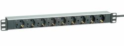 ROLINE 19.07.1620 power distribution unit [PDU] 9 AC outlet[s] Black, White 