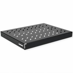 ROLINE 19-inch shelf 1 U, 350 T 50 kg black 