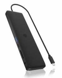 RaidSonic ICY BOX 11-in-1 Mobile DockingStation with Triple Video Output 