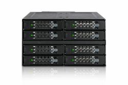 RaidSonic Icy Dock MB508SP-B drive bay panel 2x 5.25" Carrier panel Black 
