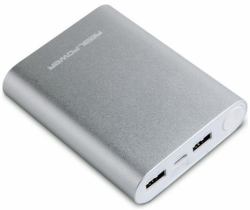 RealPower PB-12000C Lithium Polymer [LiPo] 12000 mAh Silver 