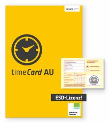 Reiner SCT timeCard AU, 500 employees, ESD, 1 year Commercial 1 license[s] Electronic Software Download [ESD] 1 year[s] 12 month[s] 