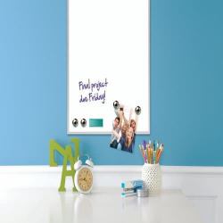 Rexel Magnetic Dry-Erase Board Aluminium Frame 585x430mm 