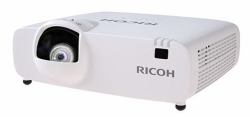 Ricoh PJ WUL5A40ST Short throw projector 4500 ANSI lumens 3LCD WUXGA [1920x1200] White 