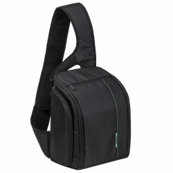 Rivacase 7470 [PS] camera case Sling case Black, Green 