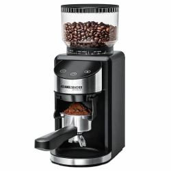 Rommelsbacher EKM 400 coffee grinder 200 W Black, Stainless steel 