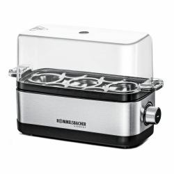 Rommelsbacher ER 300 egg cooker 3 egg[s] 300 W Stainless steel, Transparent 