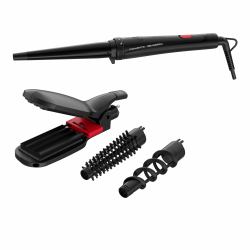 Rowenta Infinite Looks CF422L Curling wand Warm Black, Pink 48 W 
