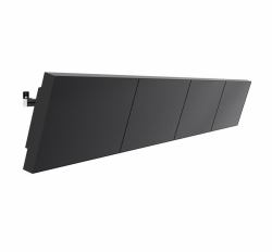 SMS Smart Media Solutions PW020001, Multi Display Wall - Tilt, Max 100 kg, 37" - 65 - Displays, VESA 100x100 - 900x400, Black/Aluminum - Warranty: 60M