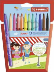 STABILO power felt pen Medium Multicolour 12 pc[s] 