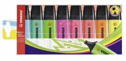 STABILO BOSS ORIGINAL marker 8 pc[s] Chisel tip Multi 