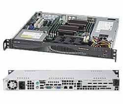 Supermicro SuperServer 6016T-MR Intel® 5500 Socket B [LGA 1366] Rack [1U] Black 