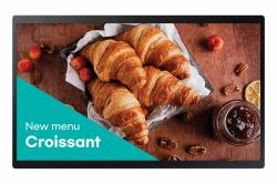 Samsung QB24C Digital signage flat panel 61 cm [24"] LED Wi-Fi 250 cd/m² Full HD Black Built-in processor Tizen 16/7 