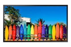 Samsung OM55B Digital signage flat panel 139.7 cm [55"] LCD Wi-Fi 3000 cd/m² 4K Ultra HD Black Built-in processor Tizen 5.0 24/7 