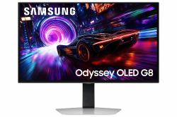Samsung G81SF computer monitor 68.6 cm [27"] 3840 x 2160 pixels 4K Ultra HD OLED Silver 