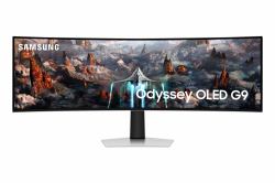 Samsung G93SC computer monitor 124.5 cm [49"] 5120 x 1440 pixels Dual QHD OLED Silver 