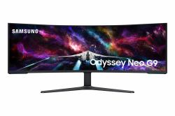 Samsung G95NC computer monitor 144.8 cm [57"] 7680 x 2160 pixels Dual UHD QLED White 