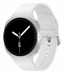 Samsung Galaxy Watch 8 3.3 cm [1.3"] AMOLED 40 mm Digital 438 x 438 pixels Touchscreen Silver Wi-Fi GPS [satellite] 