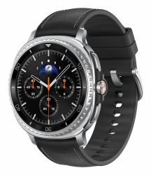 Samsung Galaxy Watch 8 Classic 3.3 cm [1.3"] AMOLED 46 mm Digital 438 x 438 pixels Touchscreen 4G Silver Wi-Fi GPS [satellite] 
