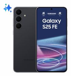 Samsung Galaxy S25 FE 5G 17 cm [6.7"] Dual SIM USB Type-C 8 GB 128 GB 4900 mAh Black 