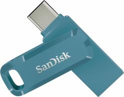 SanDisk Ultra Dual Drive Go USB 64GB USB flash drive USB Type-A / USB Type-C 3.2 Gen 1 [3.1 Gen 1] Blue 