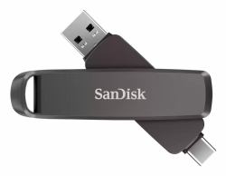 SanDisk SDDDE1-512G-G46 USB flash drive 512 GB USB Type-C/USB Type-A 3.2 Gen 2 [3.1 Gen 2] Black 
