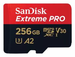 SanDisk Extreme PRO 256 GB MicroSDXC UHS-I Class 10 
