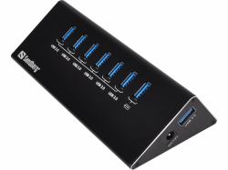 Sandberg USB 3.0 Hub 6+1 ports 