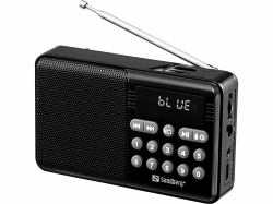 Sandberg Speaker Radio FM+BT Recharge 