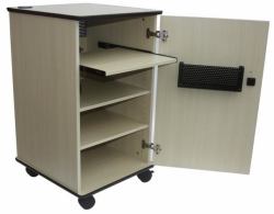 Sapphire STRV102L AV equipment shelf Wood 