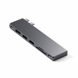 Satechi ST-HUCPHSM laptop dock/port replicator Docking USB 3.2 Gen 2 [3.1 Gen 2] Type-C Grey 