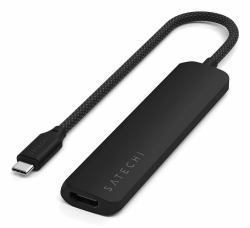 Satechi ST-P6SK interface hub USB Type-C 10000 Mbit/s Black 