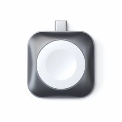 Satechi ST-TCMCAWM smart wearable accessory Charging stand Black, Silver, White Aluminium 