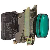 Schneider AG Schneider Electric XB4BVM3 alarm light indicator 230-240 V Green 