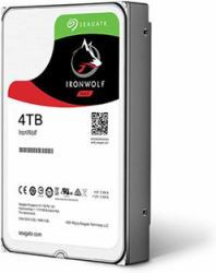 Seagate 4TB, SATA III 64MB - **Refurbished** IronWolf - Warranty: 12M