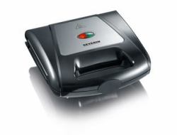 Severin 2968 2 waffle[s] 1000 W Black, Chrome 