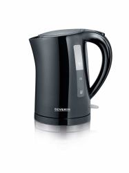 Severin WK 3498 electric kettle 1.5 L 2200 W Black 