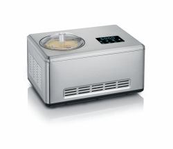 Severin EZ 7406 ice cream maker Compressor ice cream maker 2 L 180 W Stainless steel 