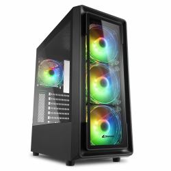 Sharkoon TK4 RGB Midi Tower Black 